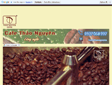 Tablet Screenshot of cafethaonguyen.com